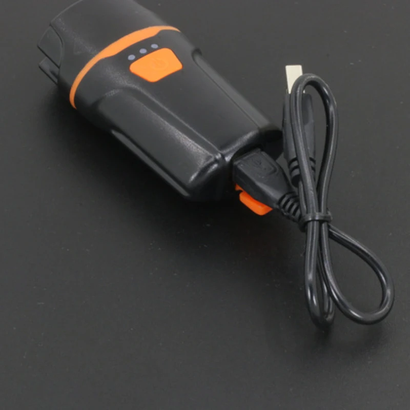 

USB Rechargeable Bike Light Bicycle Front Light Set Bike Lamp Cycling FlashLight Cycling Equipment