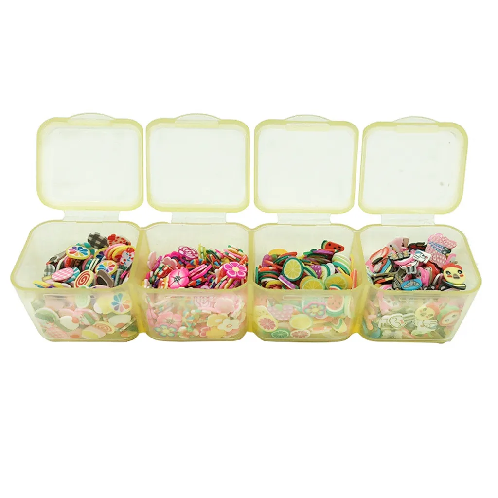 

DIY Slime Kit Supplies Clear Crystal Slime Making Kit Slime Foam Beads Glitter Fruit Slices And Fishbowl Beads Included