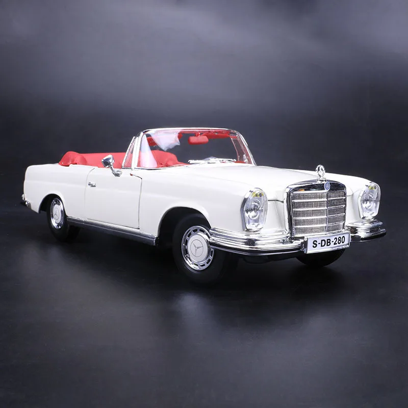 

Винтажный автомобиль Maisto 1:18, модель автомобиля из сплава в стиле ретро, классическая модель автомобиля, коллекция украшений, подарок