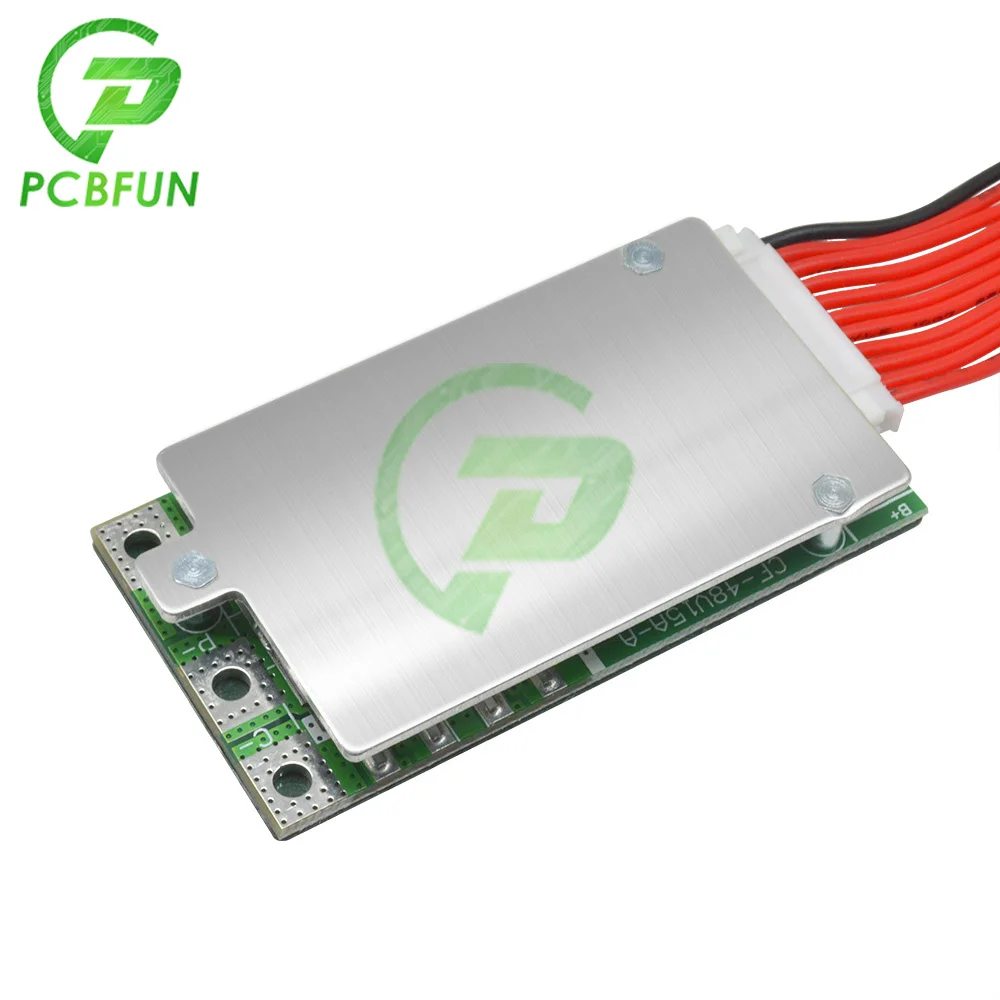 BMS 10S 36V 15A Lithium Battery Protection Board Charging PCB PCM For Electric Bike Bicycle | Электронные компоненты и