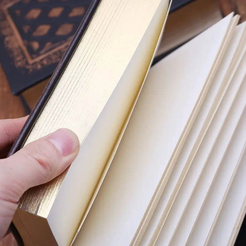 

Retro Vintage Journal Diary Notebook Leather Blank Hard Cover Sketchbook Paper Stationery Travel Gift 28GE