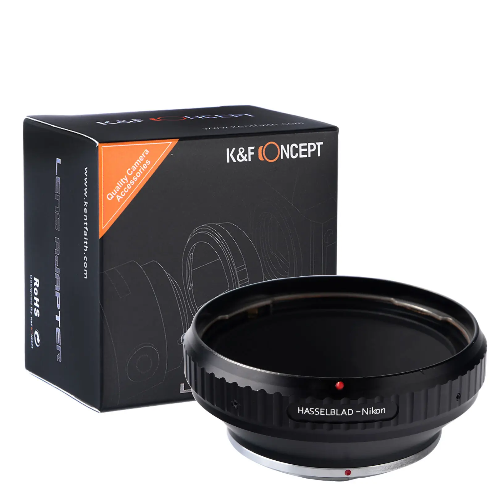K&ampF Concept HB-AI Camera Lens Mount Adapter for Hasselblad V to Nikon d3500 d5300 d5600 d750 F Body | Электроника
