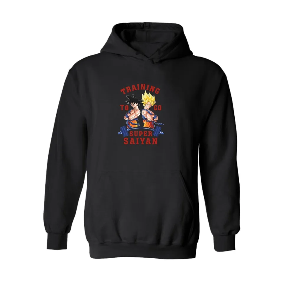 Dragon Ball черные/Серые Новые толстовки мужские брендовые дизайнерские s Супер Saiyan и