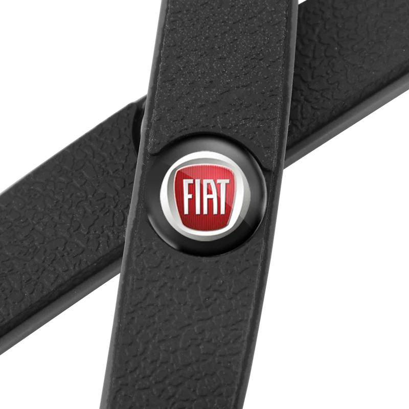 4 шт. Защитная Резиновая полоса для дверного бампера стайлинга автомобиля Fiat 500 500L