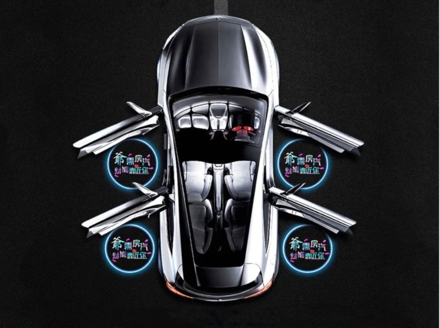 2 предмета светодиодный автомобильная лампа на дверь Добро пожаловать логотип