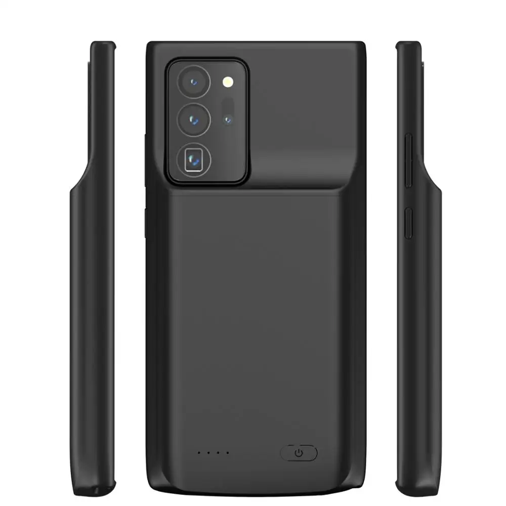 

6000mah Battery charging case for Samsung galaxy note 20 5G Soft TPU battery power case for samsung note 20 ultra 5G