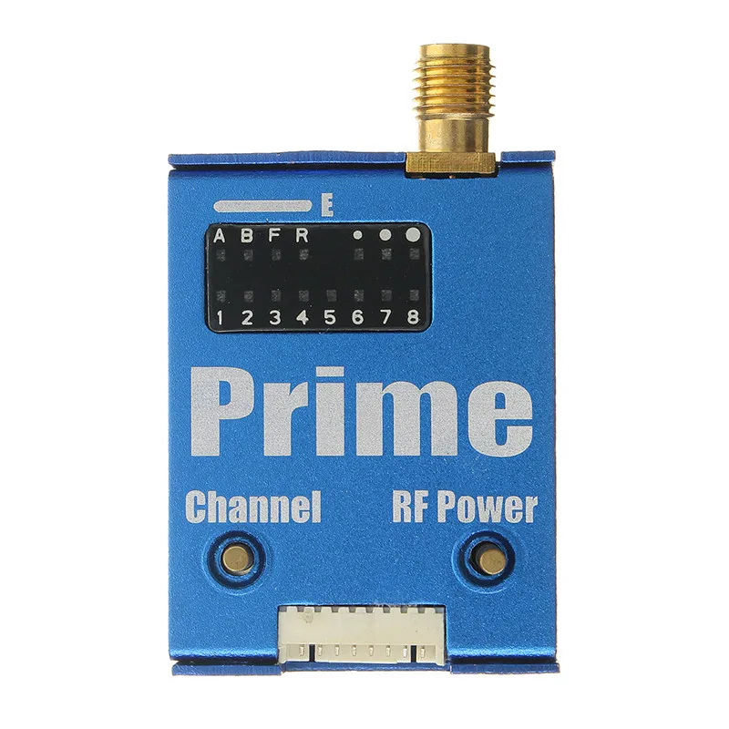 Prime 5 8G 40CH 25mW/200mW/600mW регулируемый FPV беспроводной видеопередатчик VTX для гоночного