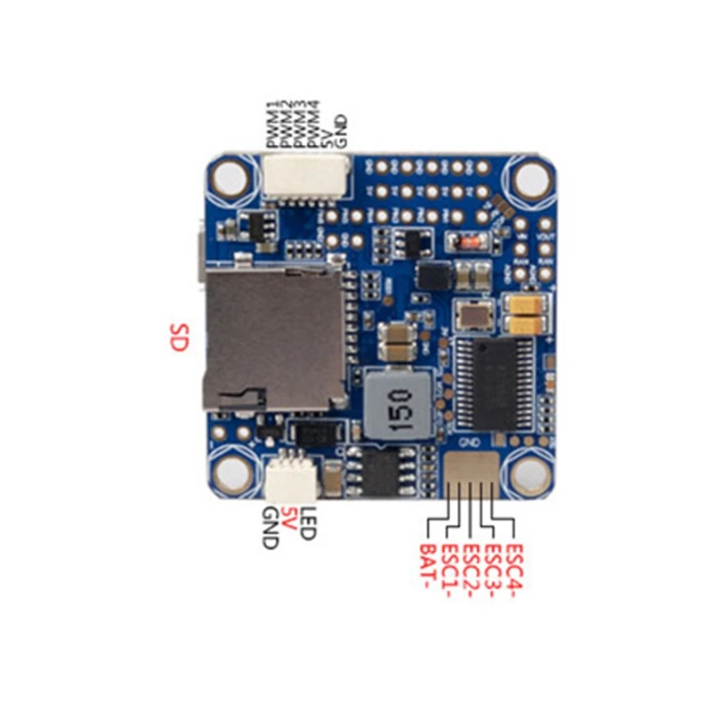 

FBIL-F4 V3 PRO Flight Controller&30A ESC 4 in 1 Board Built-in Barometer OSD for Racing FPV Quadcopter RC Drone-F4 V3 PRO