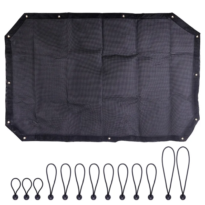 2 doors Mesh Sunshade Fit for Jeep 2007- Jeep Wrangler JK JKU Jeep JK Front Shade Plain Protection Heat Shield Windshield Visor - Цвет: 2 doors