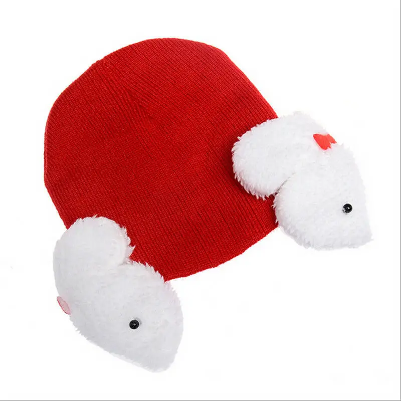 Новые зимние носки для новорожденных Детские Дети шляпы мальчиков и девочек