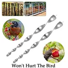 10 шт. 30 см отпугиватель птиц отражение солнечного света напугать птица стержни спираль сдерживающим фактором Управление устройства декоративные украшения из полимера для сада ремесла