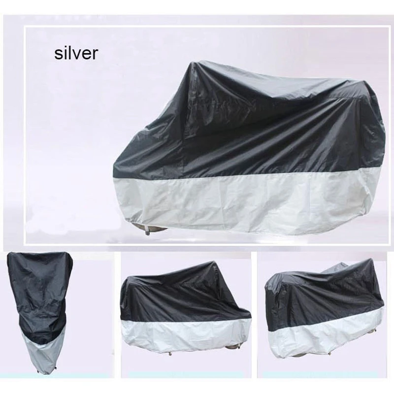 

NewMotorcycle Covers Uv Anti Rain Waterproof Outdoor Motocross Cover Winter for Kawasaki Suzuki Yamaha