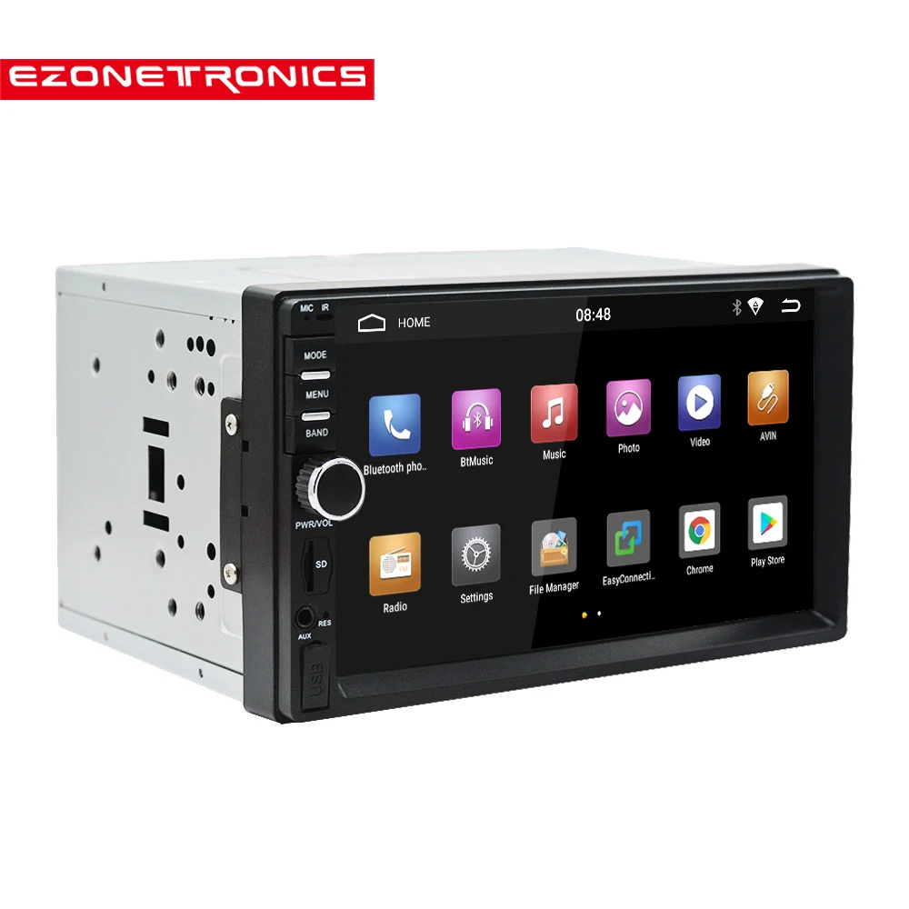 Автомобильный радиоприемник DAB + 2 Din 7 '' GPS навигация Bluetooth Android 9 0 MP5 плеер SWC RDS OBD2