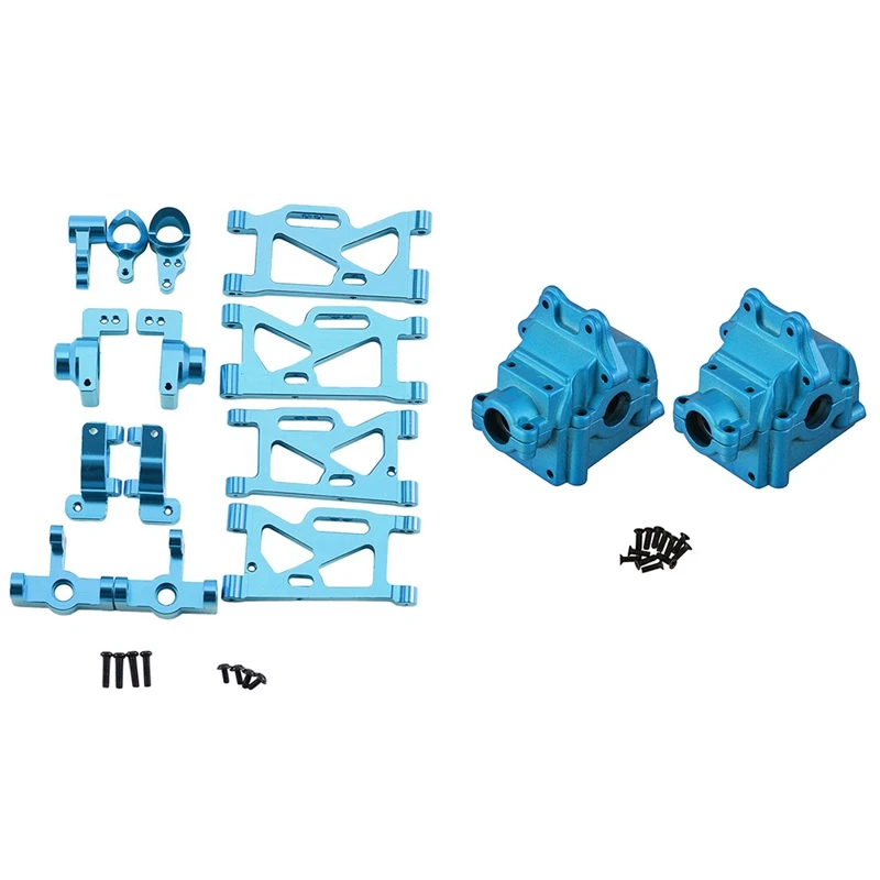 

Поворотный рычаг для передних и задних шин радиоуправляемого автомобиля с 2 металлическими коробками передач верхняя и нижняя крышки ...