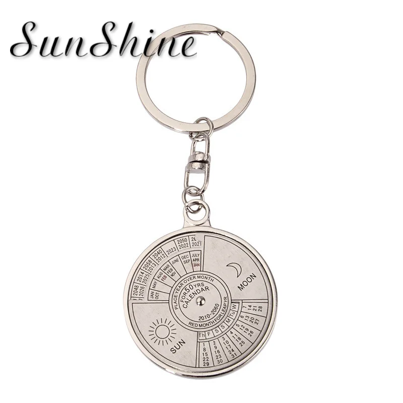 Кемпинг и Туризм инструмент солнце луна Узор Открытый EDC 50 лет вечный календарь