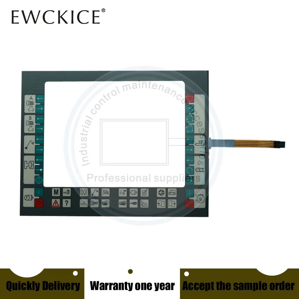 NEW A281204 REV D 104821 MD140319 HMI PLC Touch screen AND Front label Touch panel AND Frontlabel