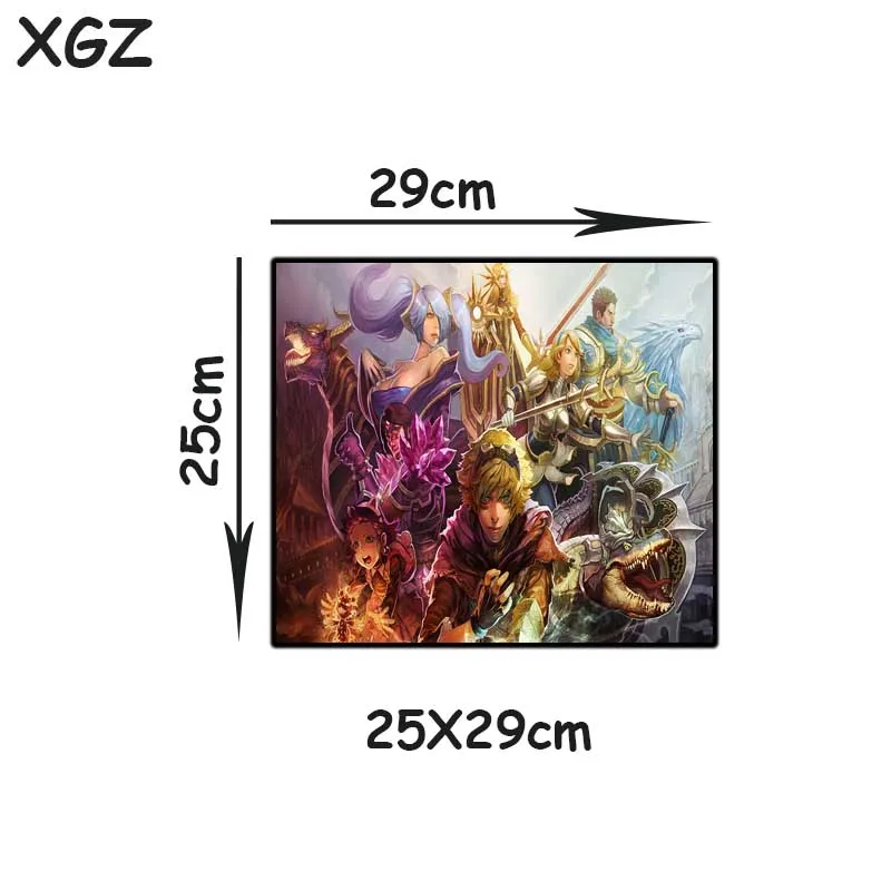 

XGZ Watercolor Style Anime Custom Large Gaming Mouse Pad Lock Edge Computer Table Mat Rubber Stripe Non-slip 900x400/600x300 Xxl