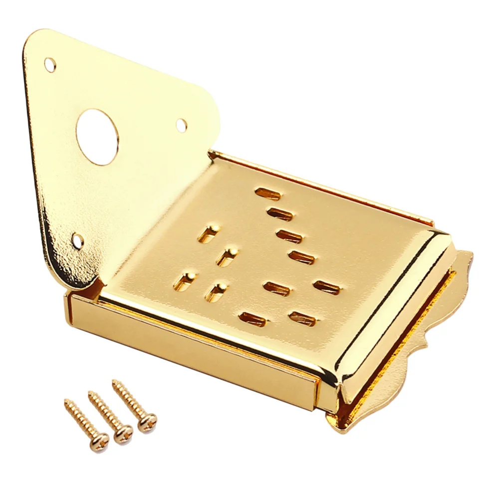 Металлический треугольный подгрифок мандолины с винтами гитарные части для