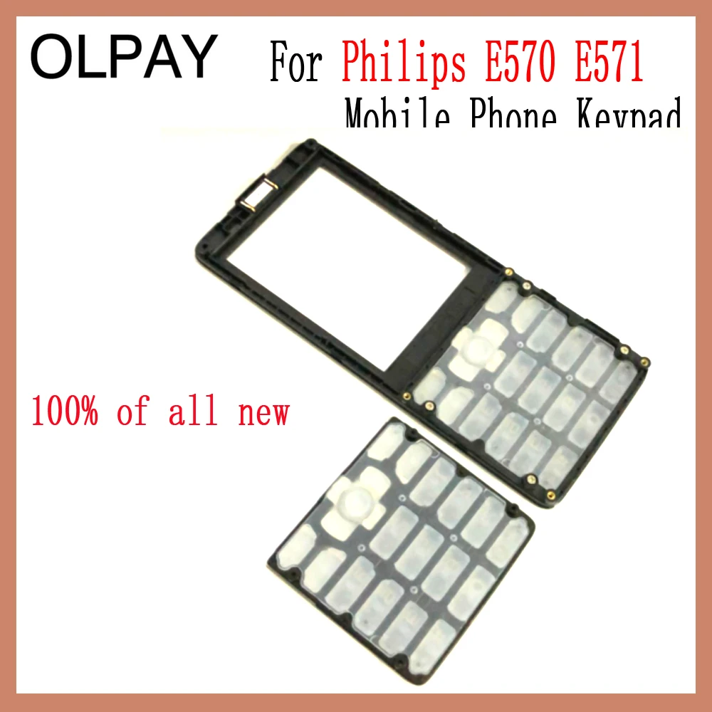 Для Philips E570 E571 CTE570 мобильный телефон клавиатура для Philips E570 E571 CTE570 мобильный телефон