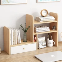 bookshelf desktop storage small shelf student dormitory simple office bookcase telescopic simple desk shelf
