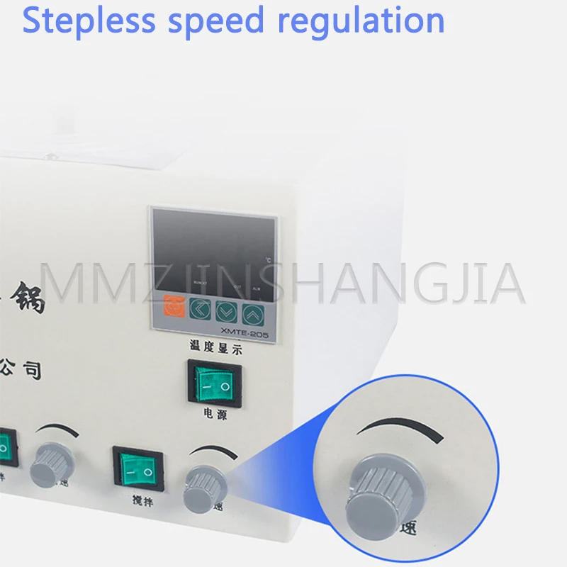 

220V Stainless Steel Water Bath Oil Bath Electric Heating Constant Temperature Magnetic Stirring Laboratory Equipment