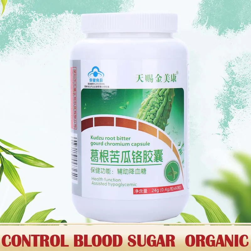 

Organic Pueraria Bitter Melon Extract Capsule ,Control Blood Sugar,Remove Heat,For Hyperglycemia,Glycemic Support,Balsam Pear
