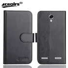 Чехол-книжка ZTE Blade L7, флип-чехол из мягкой кожи для телефона Крейзи Хорс, функциональный чехол-подставка, бумажник для кредитных карт, 5 дюймов, 6 цветов