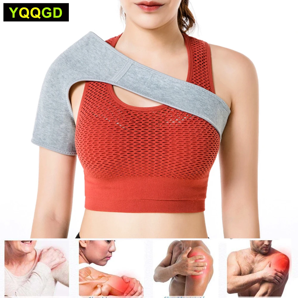 

Bamboo Charcoal Shoulder Brace Arm Injury Prevention Stabilizer Sleeve Wrap,Immobilizer for Dislocated AC Joint Labrum Tear Pain