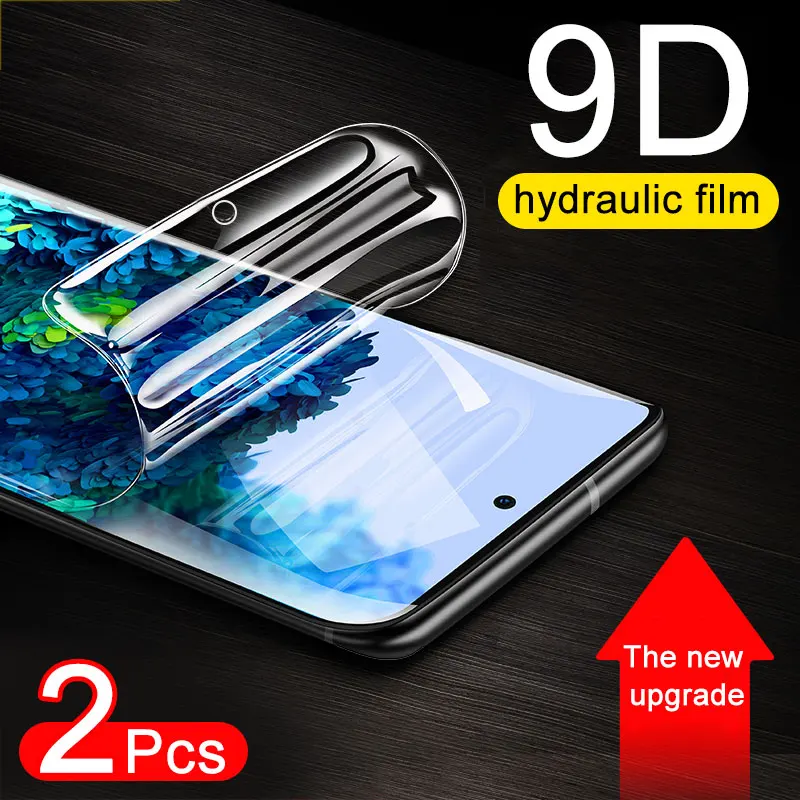2 шт. 9D Защита экрана для Samsung Galaxy S20 S10 S9 S8 Plus ультра полное покрытие Гидрогелевая
