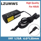 Сетевое зарядное устройство LZUMWS для ноутбука ASUS, 19 в, 4,0 А, 33 Вт, 1,35 * мм