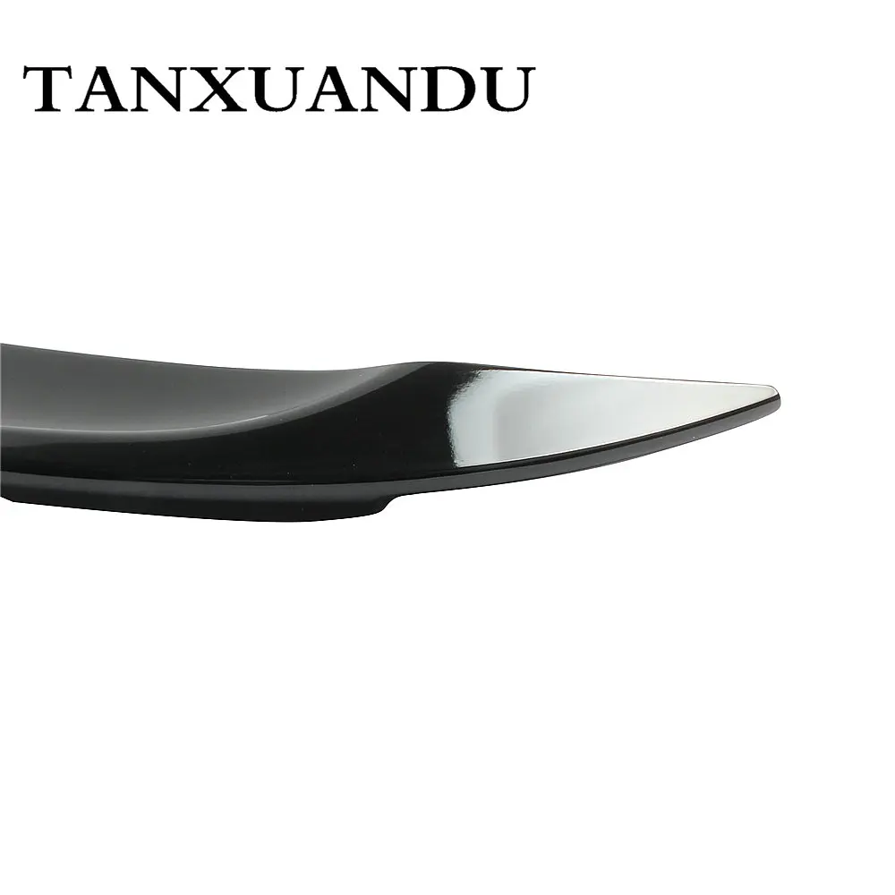 032610 заводской стиль окрашенный глянцевый черный задний багажник спойлер крыло