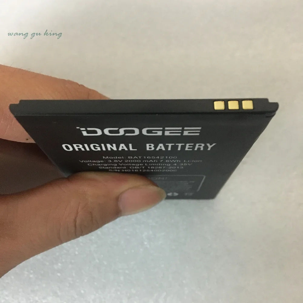 Сменный аккумулятор DOOGEE X9 Mini BAT16542100 2000 мА ч литий-ионный большой емкости для