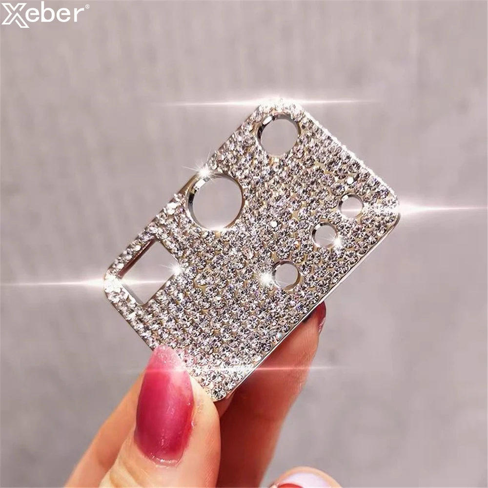 Защитное кольцо со стразами для объектива камеры Samsung Galaxy S20 Ultra Note 20 Plus|Бамперы| |