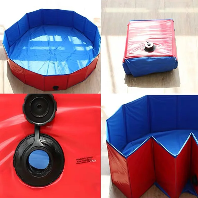 

Collapsible Kids Bathtub Foldable Bath Dog Swimming Pool Swimming Tub for Dogs Dog Pool Cats Bathing Pool Pet