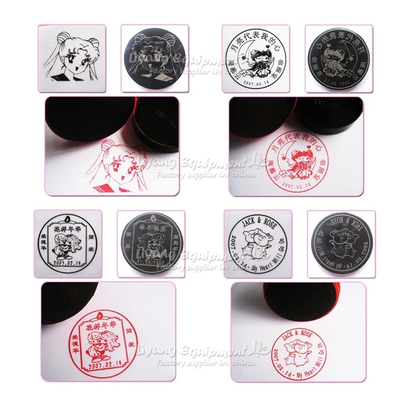 

LY New P10 P30 P40 P50 Automatic Digital Photosensitive Seal Machine PSM Stamp Maker Flash Stamp System with Free Gift Pack