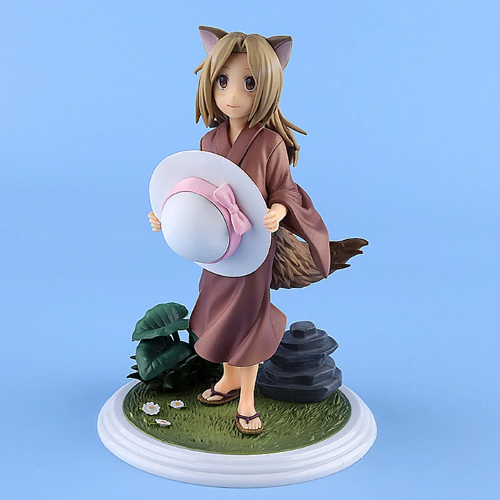 

Аниме, Нацумэ Yuujinchou, маленькая лисица, ПВХ экшн-фигурка, Коллекционная модель, кукла, игрушка 17 см