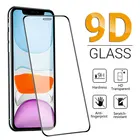 Закаленное стекло 9D с полным покрытием для iPhone 11, 12, 13 Pro, XR, X, XS Max, 13 Mini, Защитное стекло для экрана iPhone 7, 8, 6, 6S Plus, SE 2020