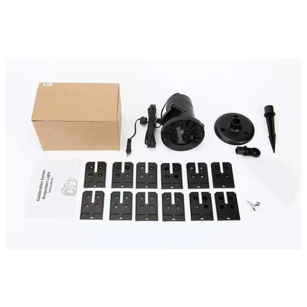 

Big Sale Snowflake LED Projector Lights Festival Holiday Home Party Decor Night Lamp Snow Projector Light kerst Decoratie