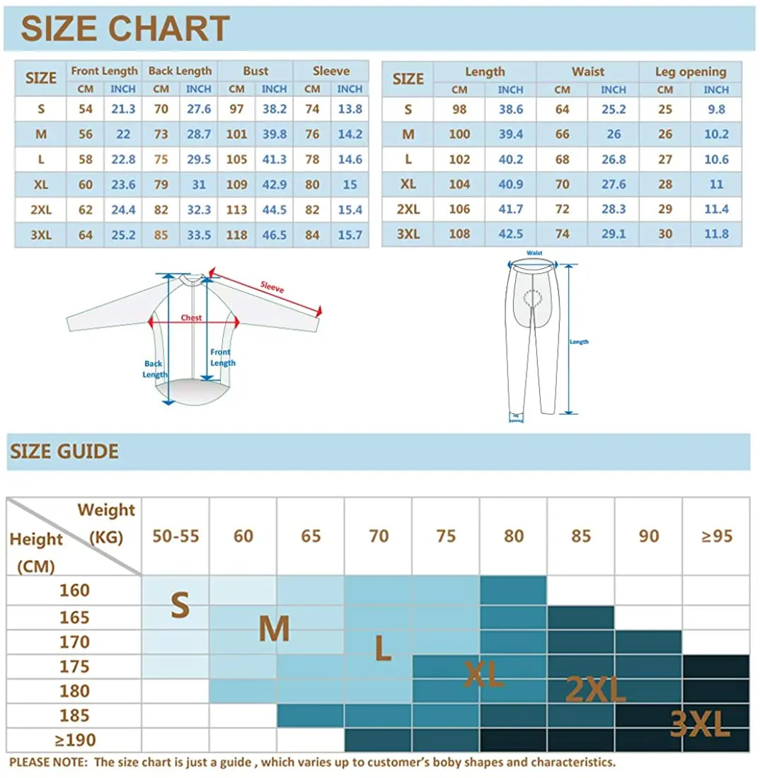 

2021 Pro Team Spring Autumn Long Sleeve Cycling Jersey Set Men Bicycle Clothes MTB Bike Jersey Bib Pants Kit Ropa Ciclismo