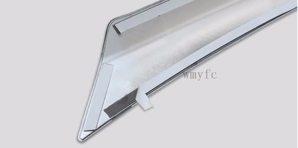 Стайлинг автомобиля защита переднего бампера из АБС-хрома Формовочная накладка