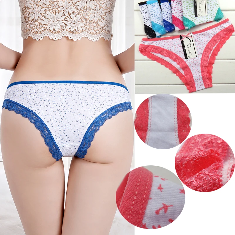 

12 шт./лот женские сексуальные кружевные трусики, хлопковые трусики-танга, бикини, трусики, женские трусы, комплект нижнего белья в полоску, н...