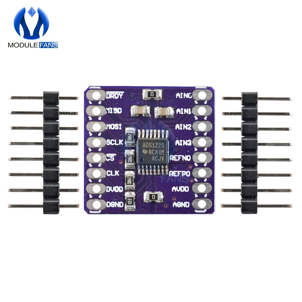 Аналогово-цифровой ADC 24 бит A/D преобразователь сенсорный модуль I2C IIC SPI низкая