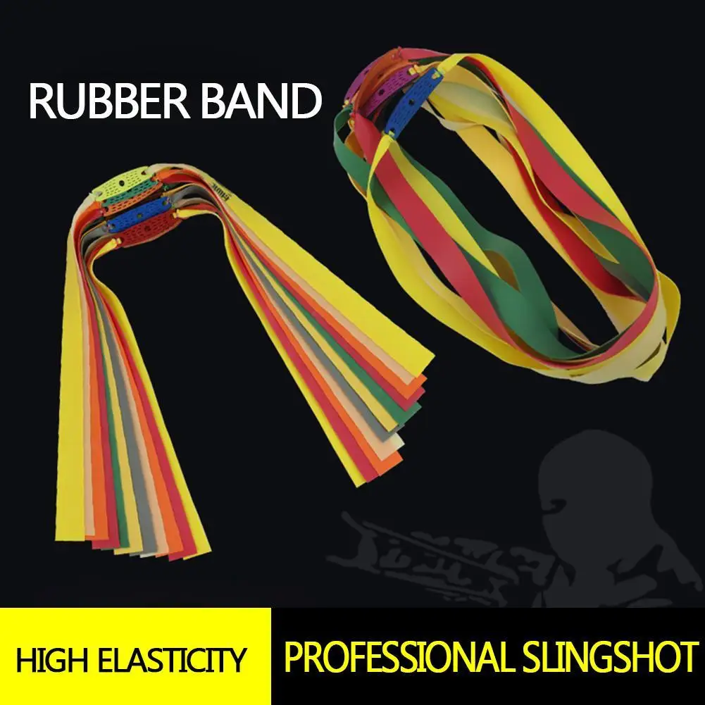 Рогатка уличная эластичная плоская 0 65-1 мм 10 шт. | Эспандеры