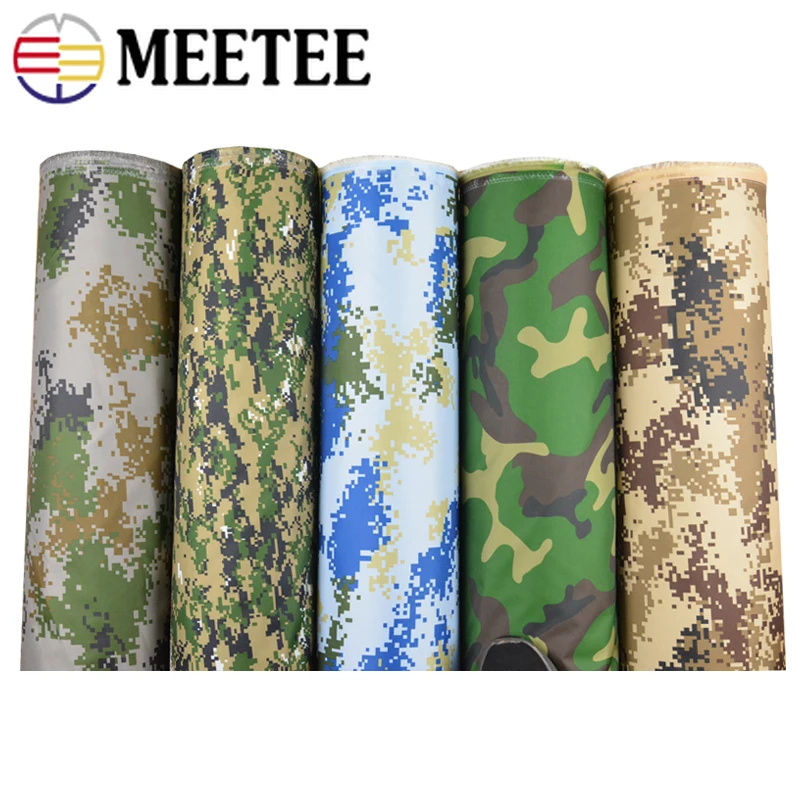 Камуфляжный водонепроницаемый тканевый Зонт Meetee 100*150 см 210D ткань Оксфорд сделай