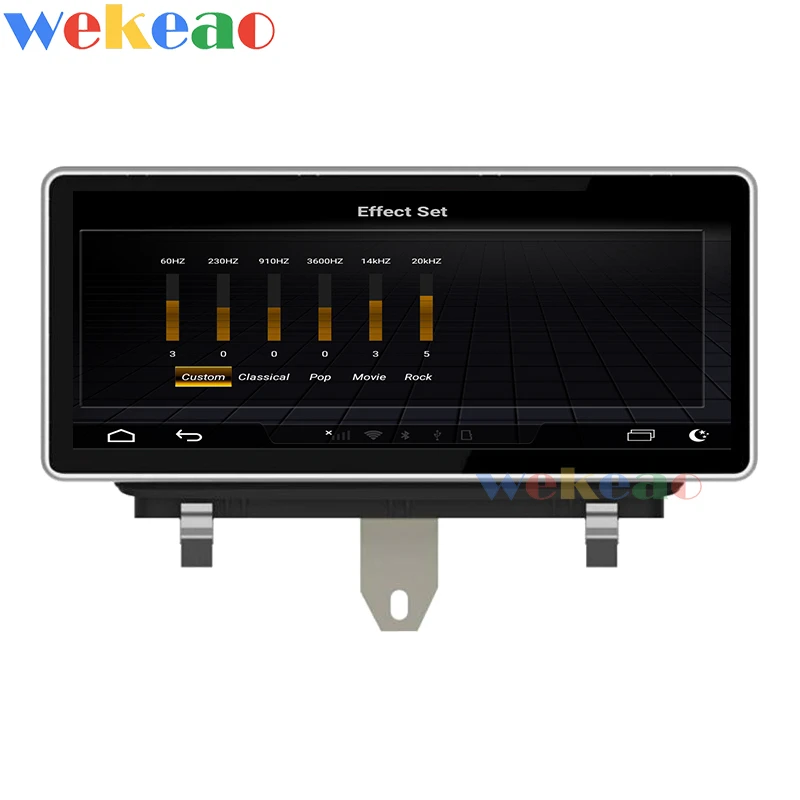 Wekeao 10 25 &quotсенсорный экран Android 0 автомобильный dvd-плеер для Audi Q3 автомобильное