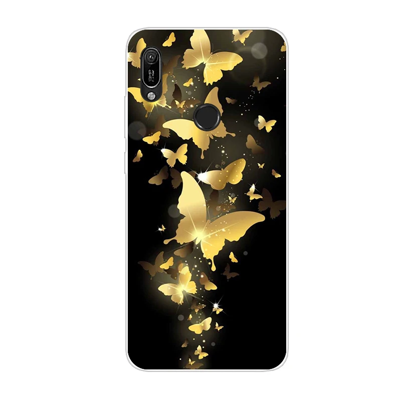 A 6,09 ''для huawei Y6 Мягкий силиконовый чехол TPU чехол для телефона Coque huawei Y6 чехол Y 6 6Y модное тонкое дно