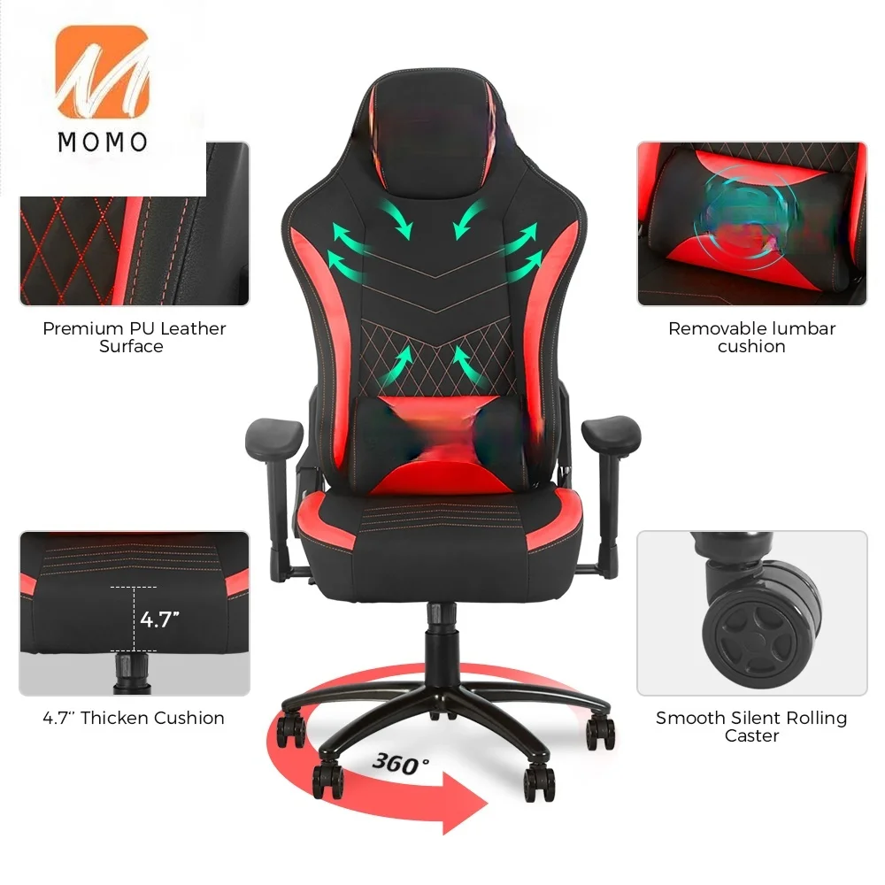 

Ergonomic Gaming Computer massage rgb gaming Chair
