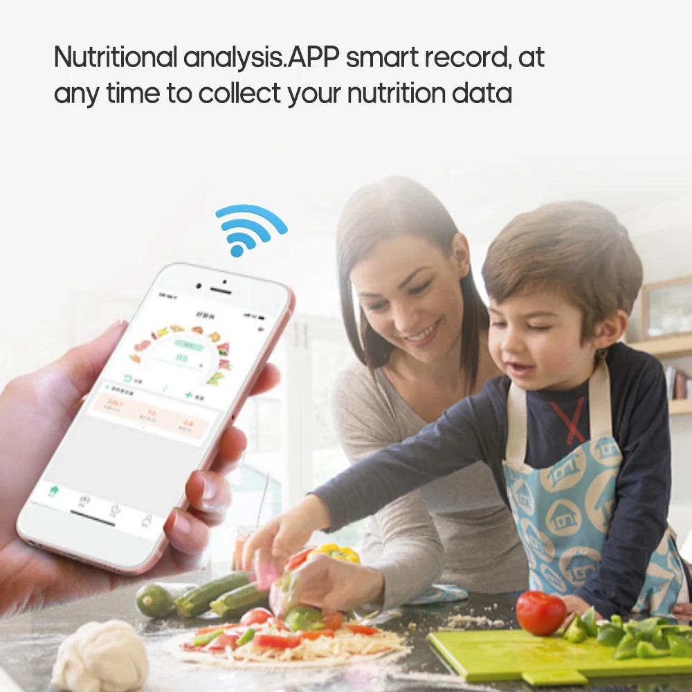 Еда питание весы BT цифровой Кухня с пищевыми калькулятор и таймер кг/3 кг/0 1 г
