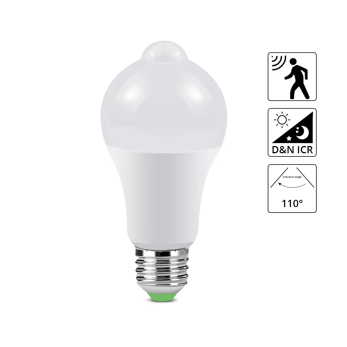 

E27 Bulbs Body Motion Detector Smart Night Lamps 110v 220v led bulbs for Corridor Stairs 12W 20W Home Light Night Security Bulbs