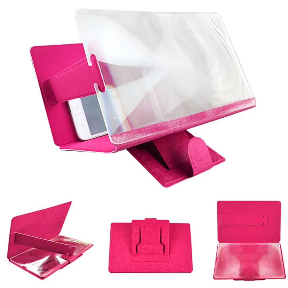 Мини проектор усилитель экрана телефона HD плеер видеоплеер подставка для